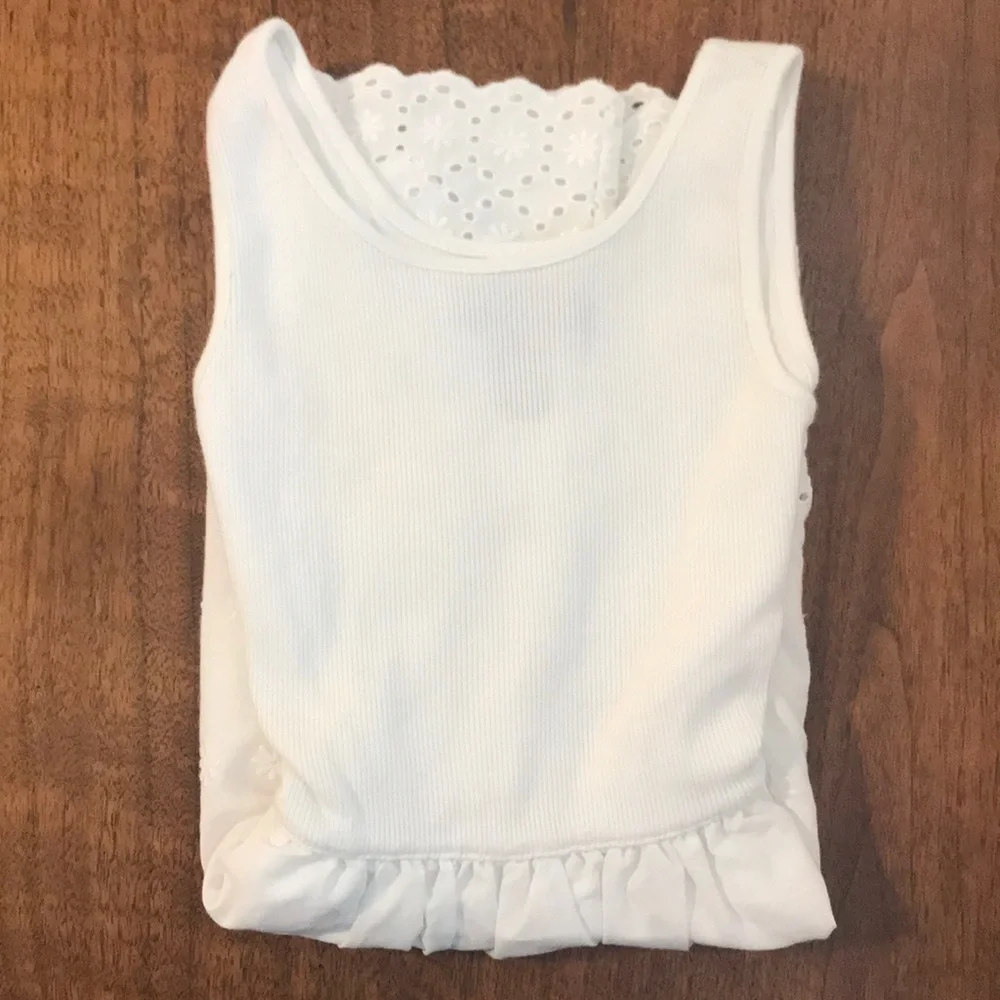 Gap Kids Eyelet Tank Dress